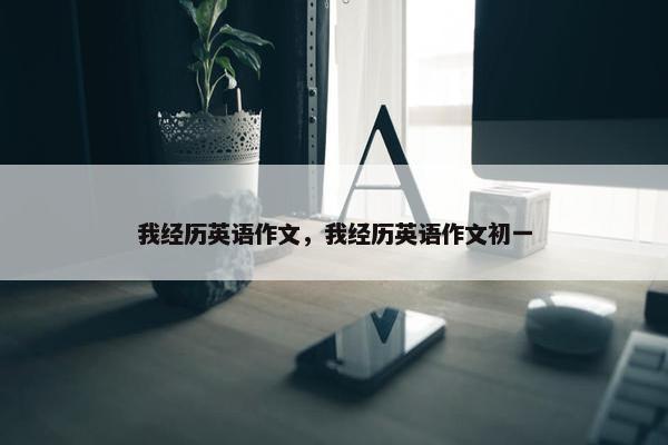 我经历英语作文，我经历英语作文初一