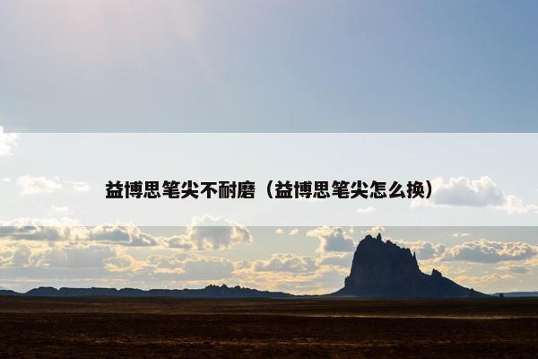 益博思笔尖不耐磨（益博思笔尖怎么换）
