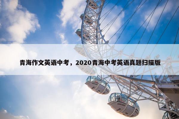 青海作文英语中考，2020青海中考英语真题扫描版