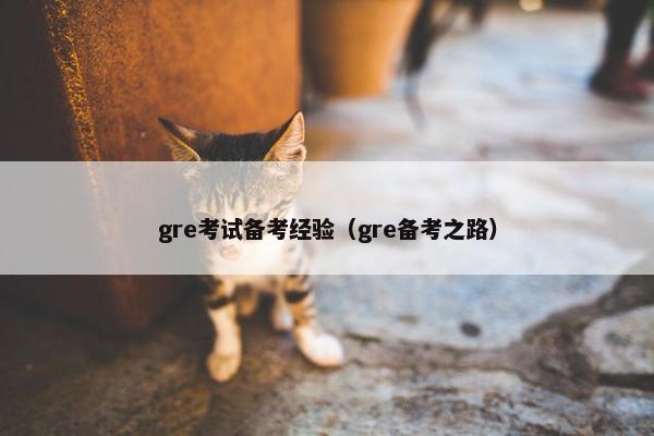 gre考试备考经验（gre备考之路）