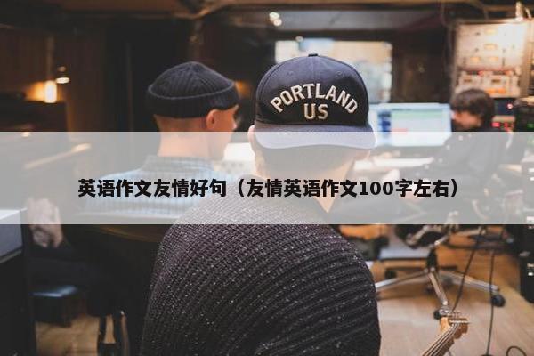 英语作文友情好句（友情英语作文100字左右）