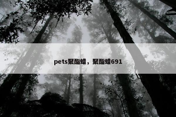 pets聚酯蜡，聚酯蜡691