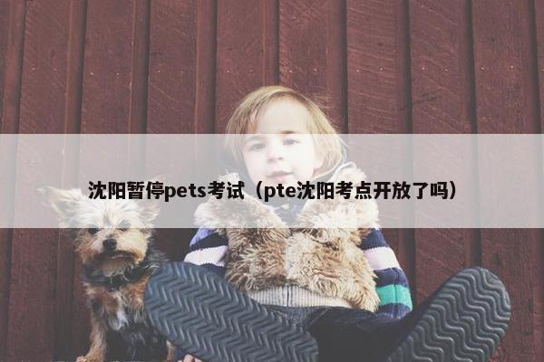 沈阳暂停pets考试（pte沈阳考点开放了吗）