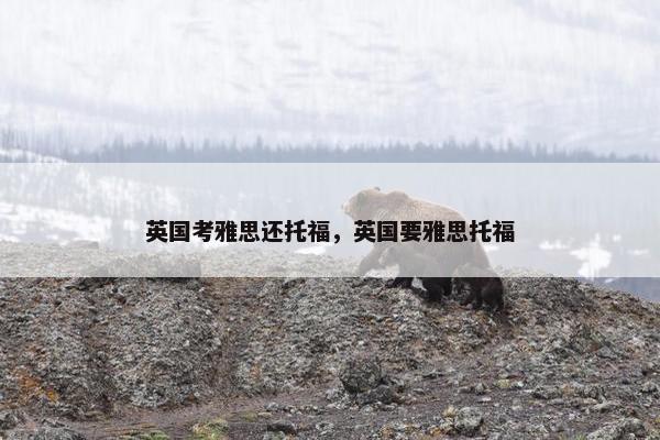 英国考雅思还托福，英国要雅思托福
