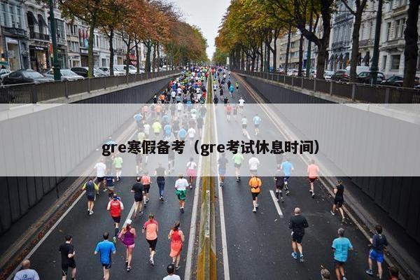 gre寒假备考（gre考试休息时间）