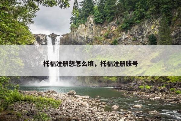 托福注册想怎么填，托福注册账号