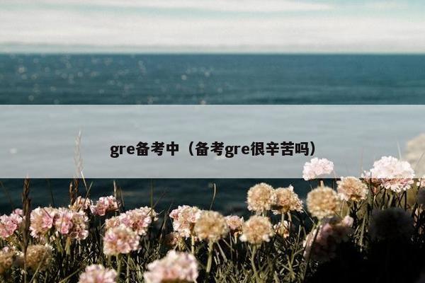 gre备考中（备考gre很辛苦吗）
