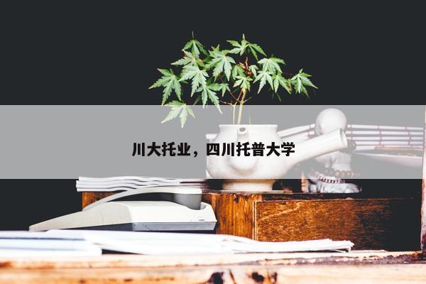 川大托业，四川托普大学