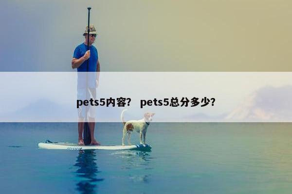 pets5内容？ pets5总分多少？