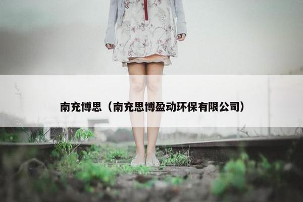 南充博思（南充思博盈动环保有限公司）