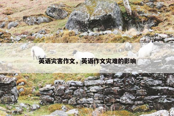 英语灾害作文，英语作文灾难的影响