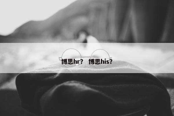 博思hr？ 博思his？