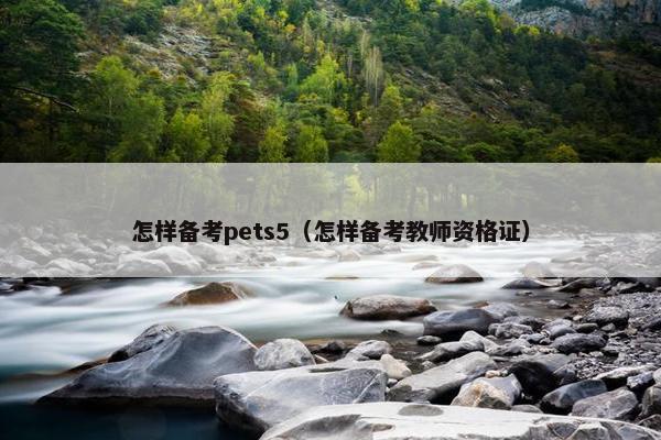 怎样备考pets5（怎样备考教师资格证）