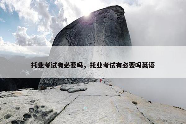 托业考试有必要吗，托业考试有必要吗英语