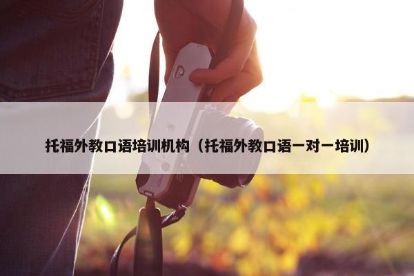 托福外教口语培训机构（托福外教口语一对一培训）