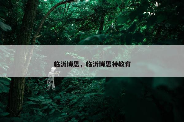 临沂博思，临沂博思特教育