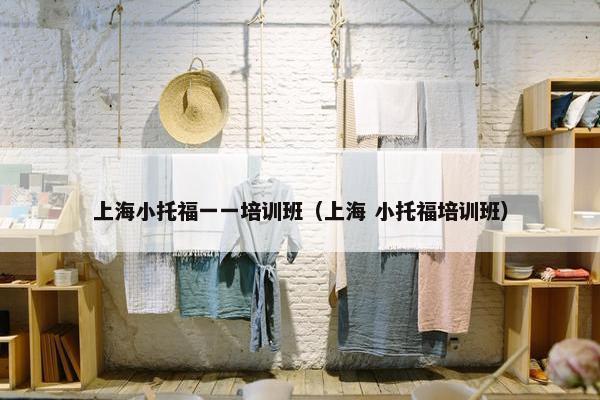 上海小托福一一培训班（上海 小托福培训班）