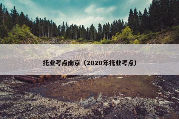 托业考点南京（2020年托业考点）