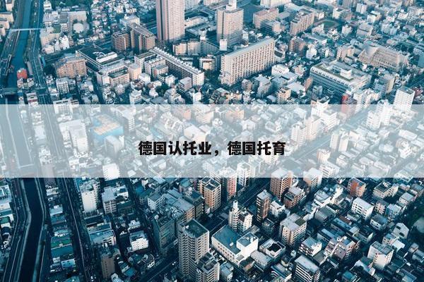 德国认托业，德国托育