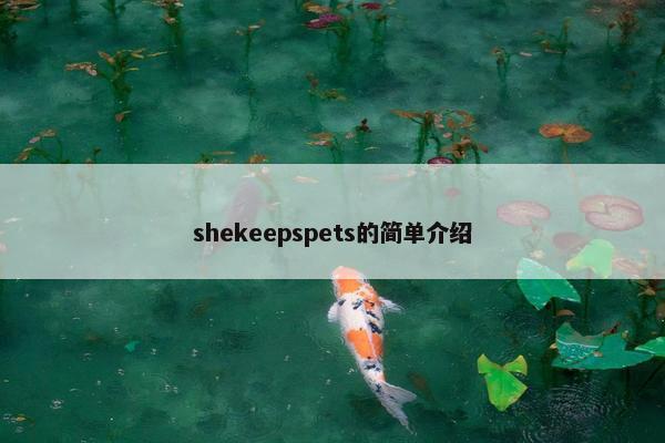 shekeepspets的简单介绍