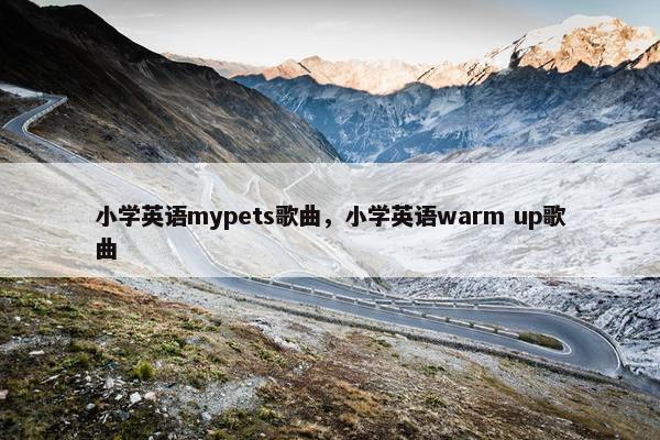 小学英语mypets歌曲，小学英语warm up歌曲