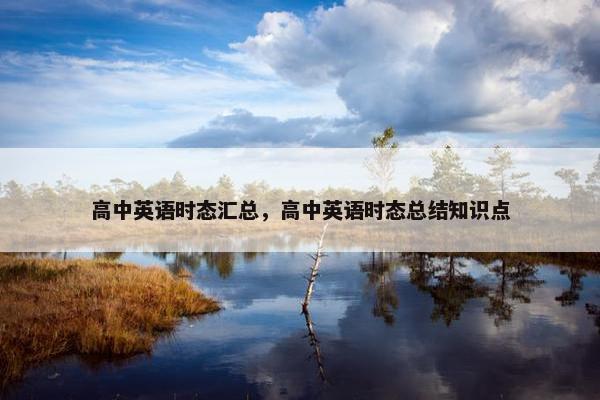 高中英语时态汇总，高中英语时态总结知识点