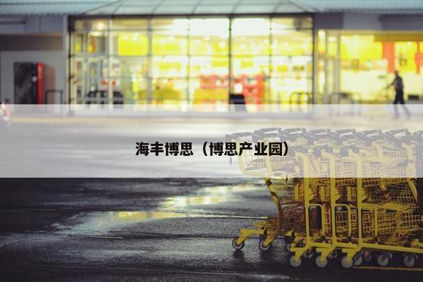 海丰博思（博思产业园）