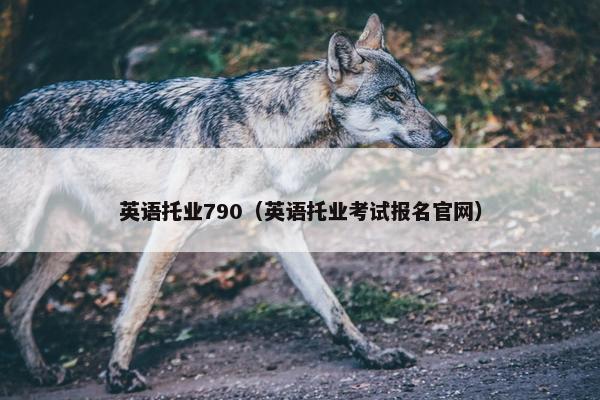 英语托业790（英语托业考试报名官网）