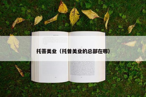 托菩美业（托普美业的总部在哪）