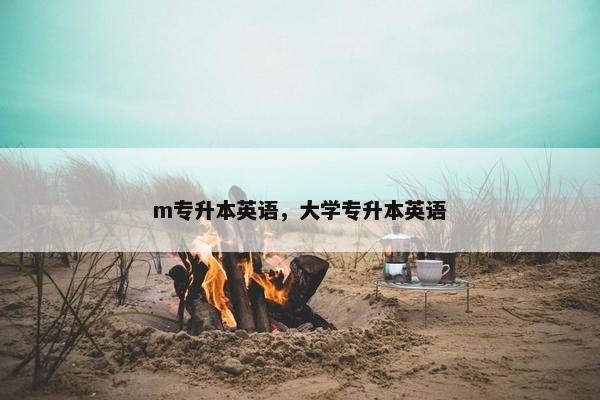 m专升本英语，大学专升本英语