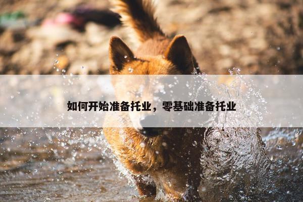 如何开始准备托业，零基础准备托业