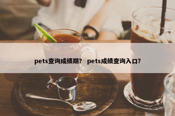 pets查询成绩期？ pets成绩查询入口？