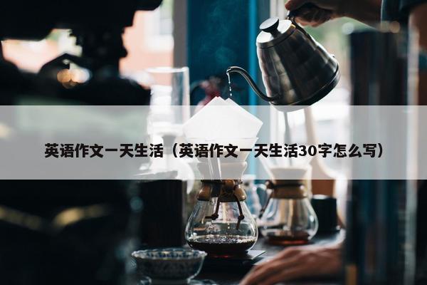 英语作文一天生活（英语作文一天生活30字怎么写）