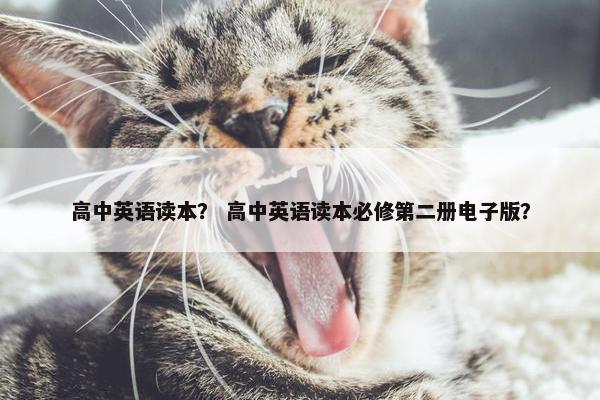 高中英语读本？ 高中英语读本必修第二册电子版？