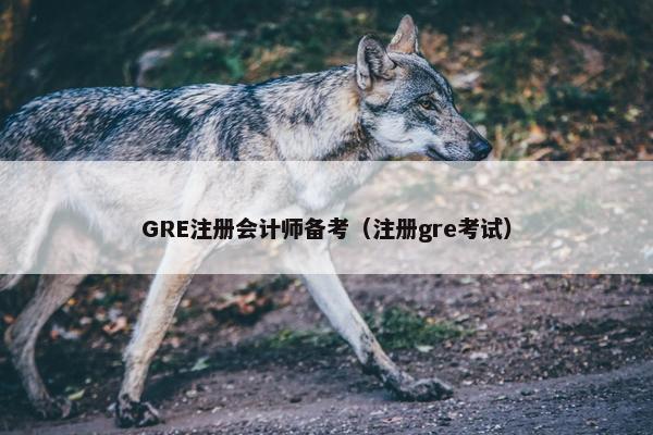 GRE注册会计师备考（注册gre考试）