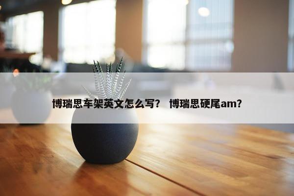 博瑞思车架英文怎么写？ 博瑞思硬尾am？