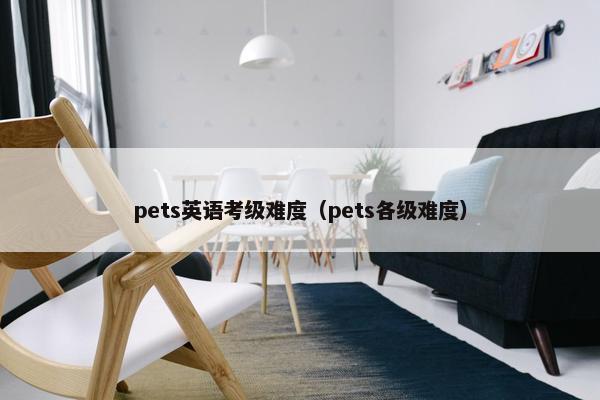 pets英语考级难度（pets各级难度）