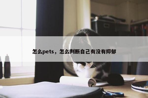 怎么pets，怎么判断自己有没有抑郁