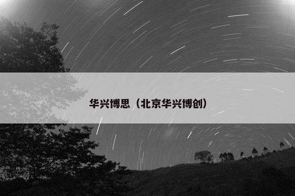 华兴博思（北京华兴博创）