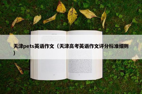 天津pets英语作文（天津高考英语作文评分标准细则）