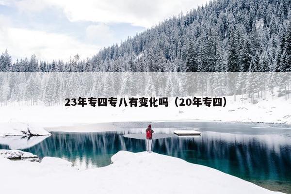 23年专四专八有变化吗（20年专四）